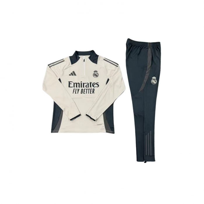 REAL MADRID BEIGE/GRIS 2024 2025